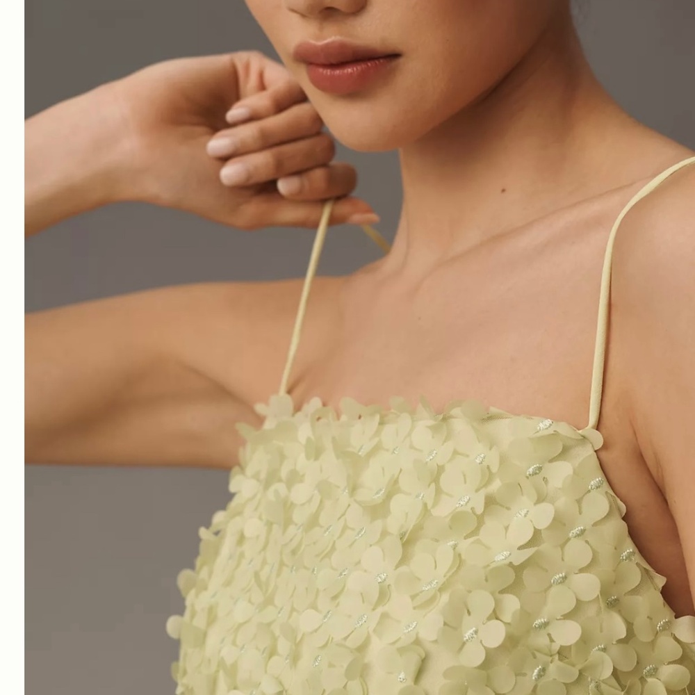 Anthropologie Mini Dress Floral